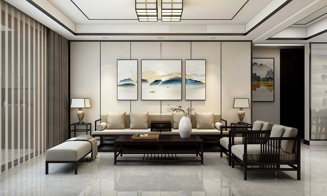 万宁新中式设计风格