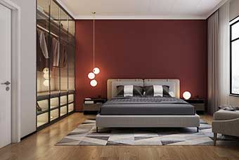 万宁现代风格-卧室