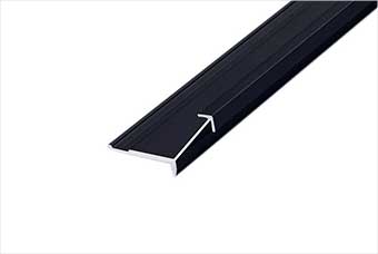 万宁航空纤维墙咔铝合金阳角线（哑黑氧化）