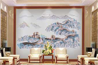 万宁森佰汇航空纤维墙咔（唯我中华）