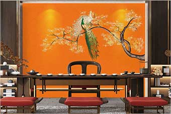 万宁森佰汇航空纤维墙咔（春花秋月）